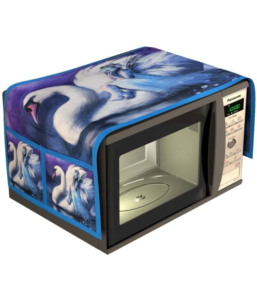     			GoCose Home Single Jute Multi Microwave Oven Cover - 20-22L