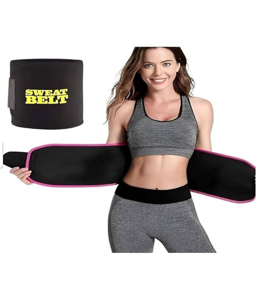 HORSE FIT Sweat Slim Belt for Men & Women, Stomach Belt for Men and Women Non-Tearable Sauna Waist Trainer Adjustable Belt Tummy Exercise Fitness Waist Trainer - Sports and Fitness Equipment | Buy online on ZillyBuy