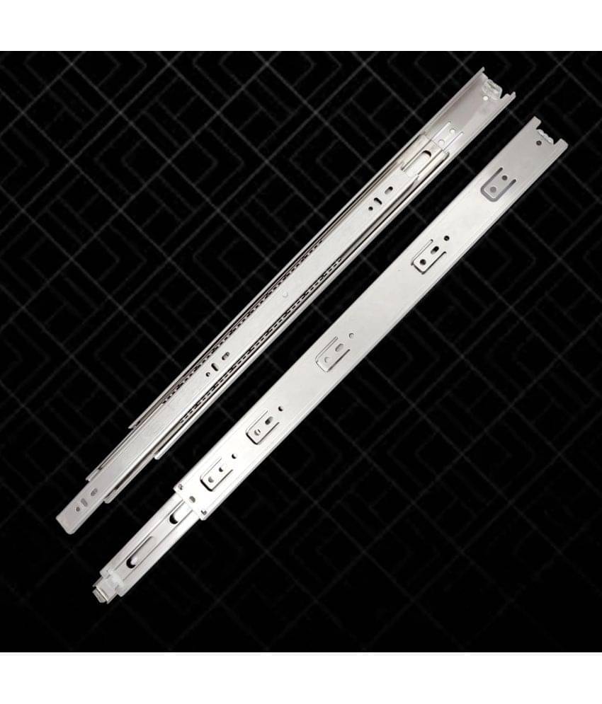 Harrison Telescopic Ball Bearing Slide 1590 | Drawer Channel Stainless Steel | 24 inch Soundless Modular Kitchen Drawer Slides | Rust Free | Load bearing capacity 35 kg | Furniture Hardware Harrison Telescopic Ball Bearing Slide 1590 | Drawer Channel Stainless Steel | 24 inch Soundless Modular Kitchen Drawer Slides | Rust Free | Load bearing capacity 35 kg | Furniture Hardware