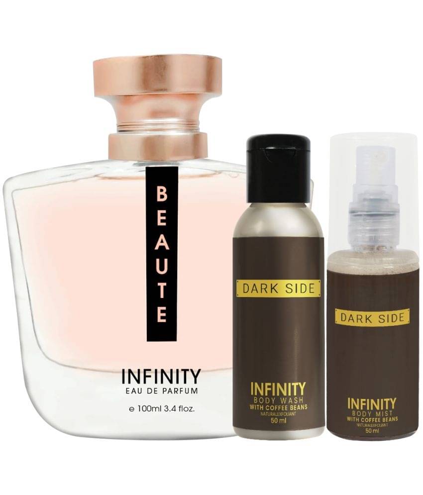     			Infinity Bare EDP Perfume 100ml, Beaute Body Wash 50ml, Beaute Body Mist 35ml Pack of 3