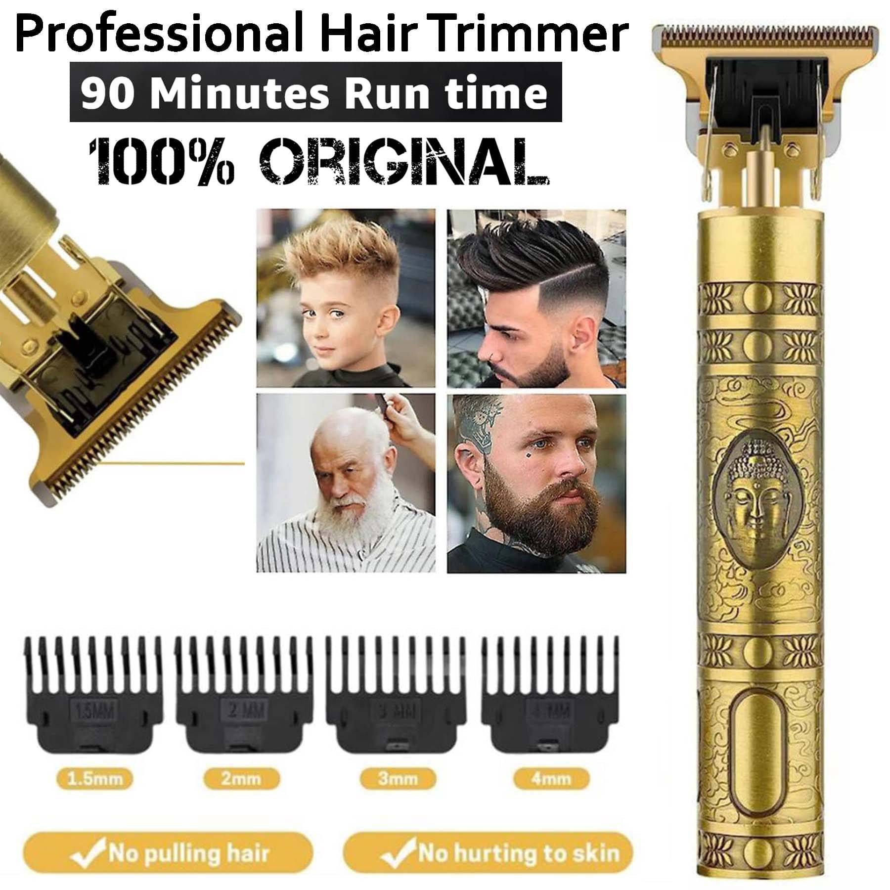     			Intimify Trimmer Gold Cordless Beard Trimmer With 90 minutes Runtime