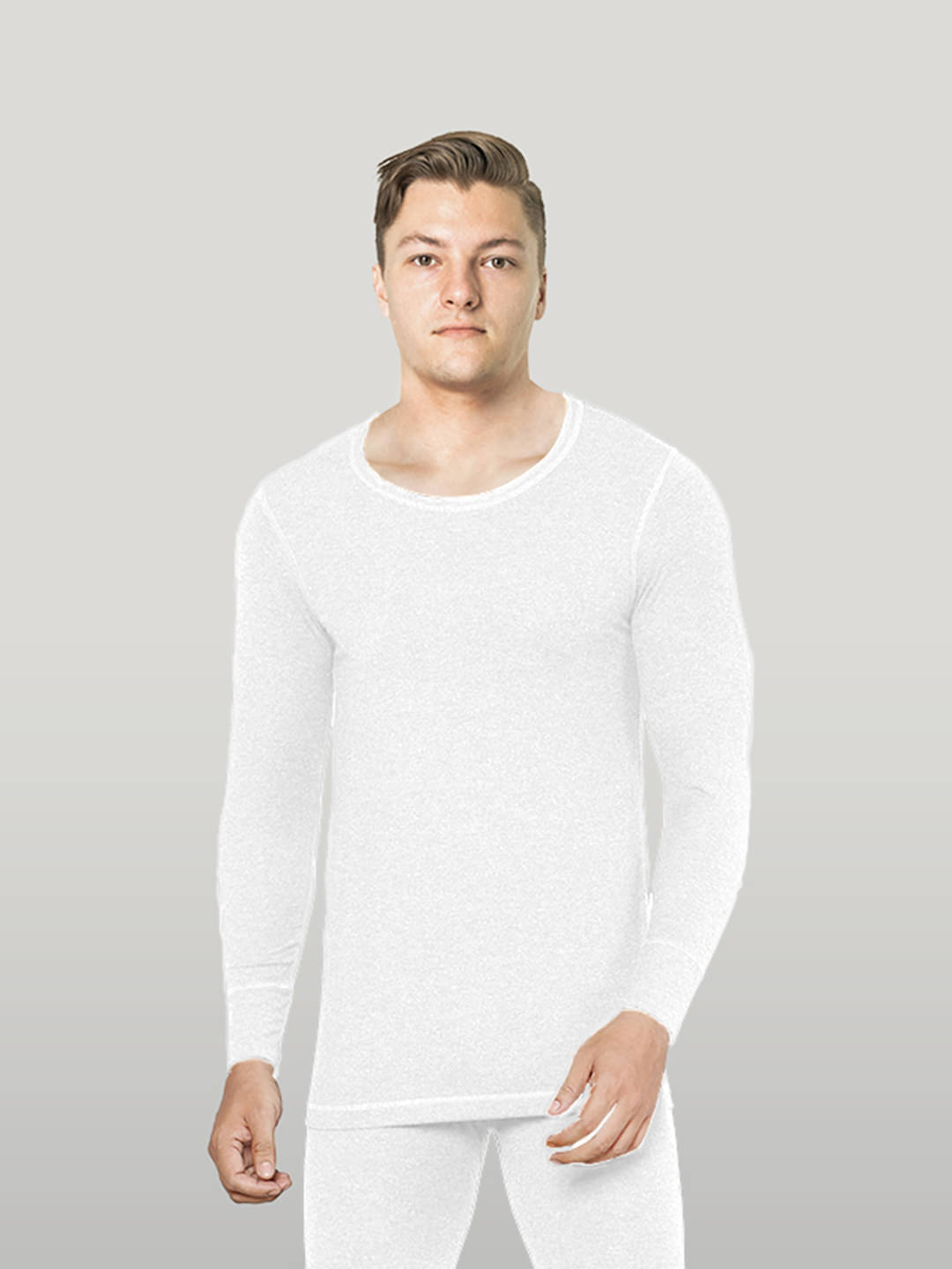 Lux Inferno Pack of 1 Cotton Thermal Tops For Men's ( White )     			Lux Inferno Pack of 1 Cotton Thermal Tops For Men's ( White )