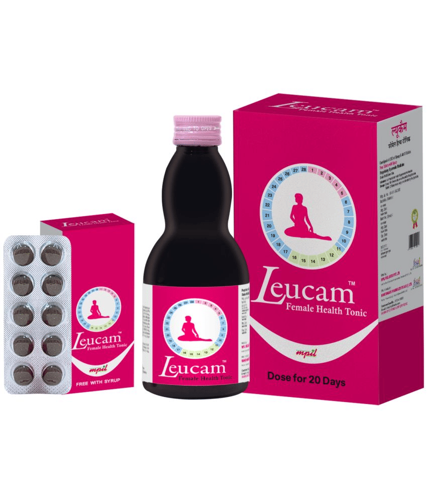 Mpil Wellness Leucam Female Health Tonic : Supplement For Pcos & Menstrual Cycle Regulation (400Ml)