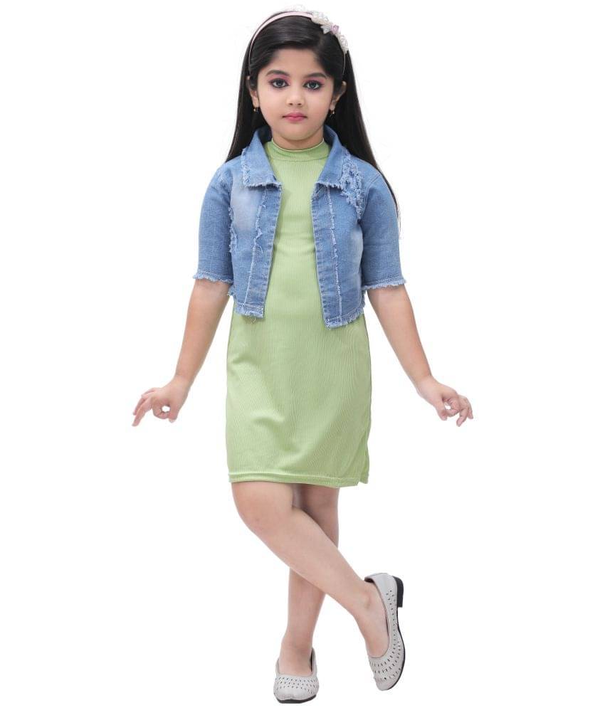 NIPU CREATION Cotton Blend A-line Dress For Girls ( Pack of 1 , Yellow ) NIPU CREATION Cotton Blend A-line Dress For Girls ( Pack of 1 , Yellow )