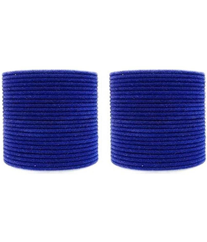 Omsar Jewelry Blue Bangle Set ( Pack of 36 ) Omsar Jewelry Blue Bangle Set ( Pack of 36 )