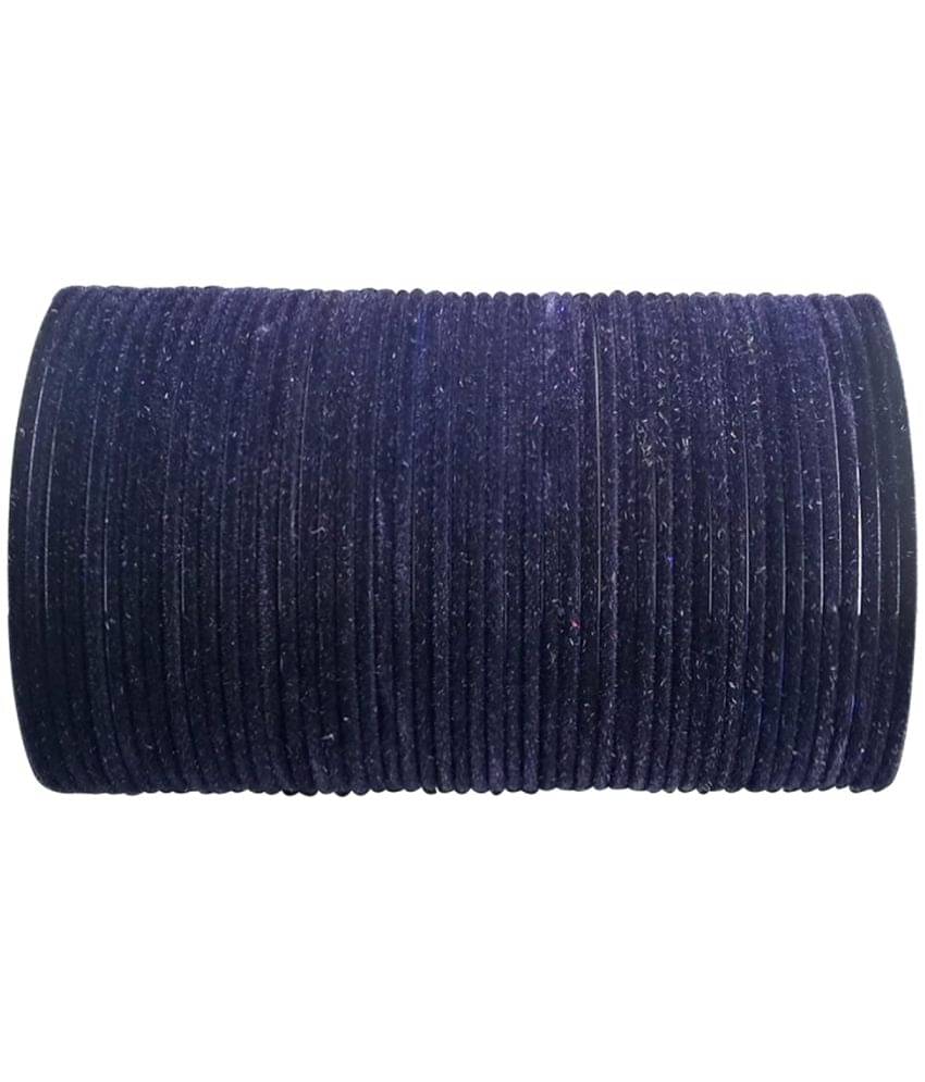     			Omsar Jewelry Navy Blue Bangle Set ( Pack of 36 )