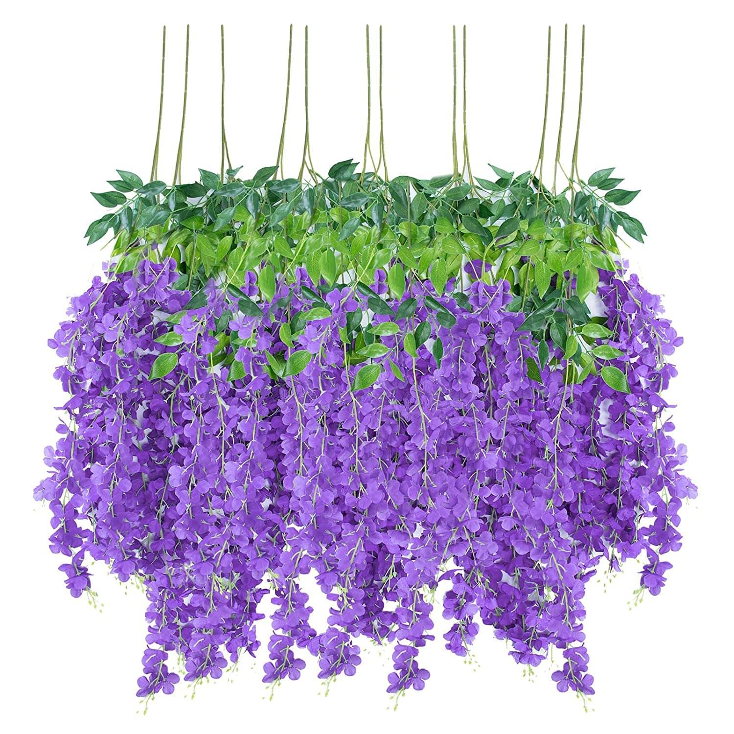     			RealPBR - Purple Wild Artificial Flower ( Pack of 12 )