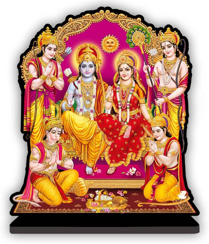     			Saf Wood Ram Darbar Idol ( 28 cm )