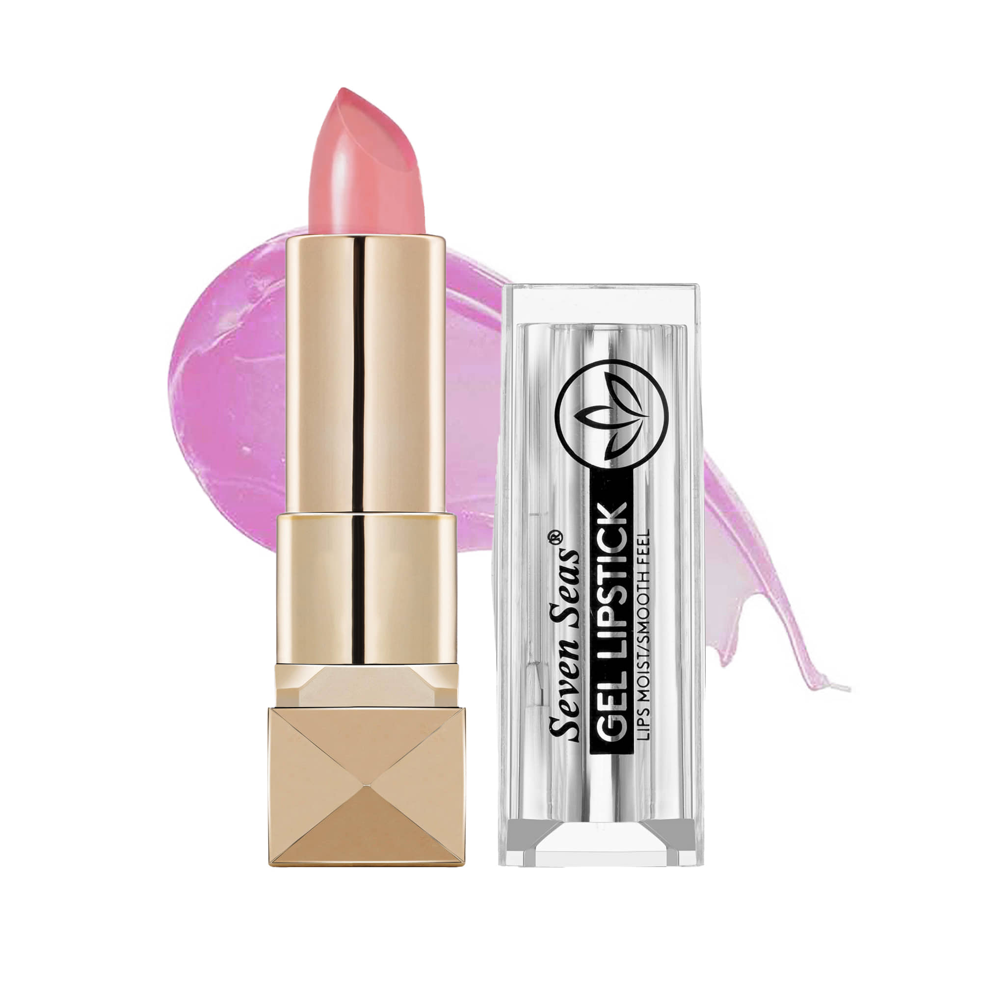 Seven Seas Lips Moist | Get Waterproof |Smooth Feel | Gel Lipstick