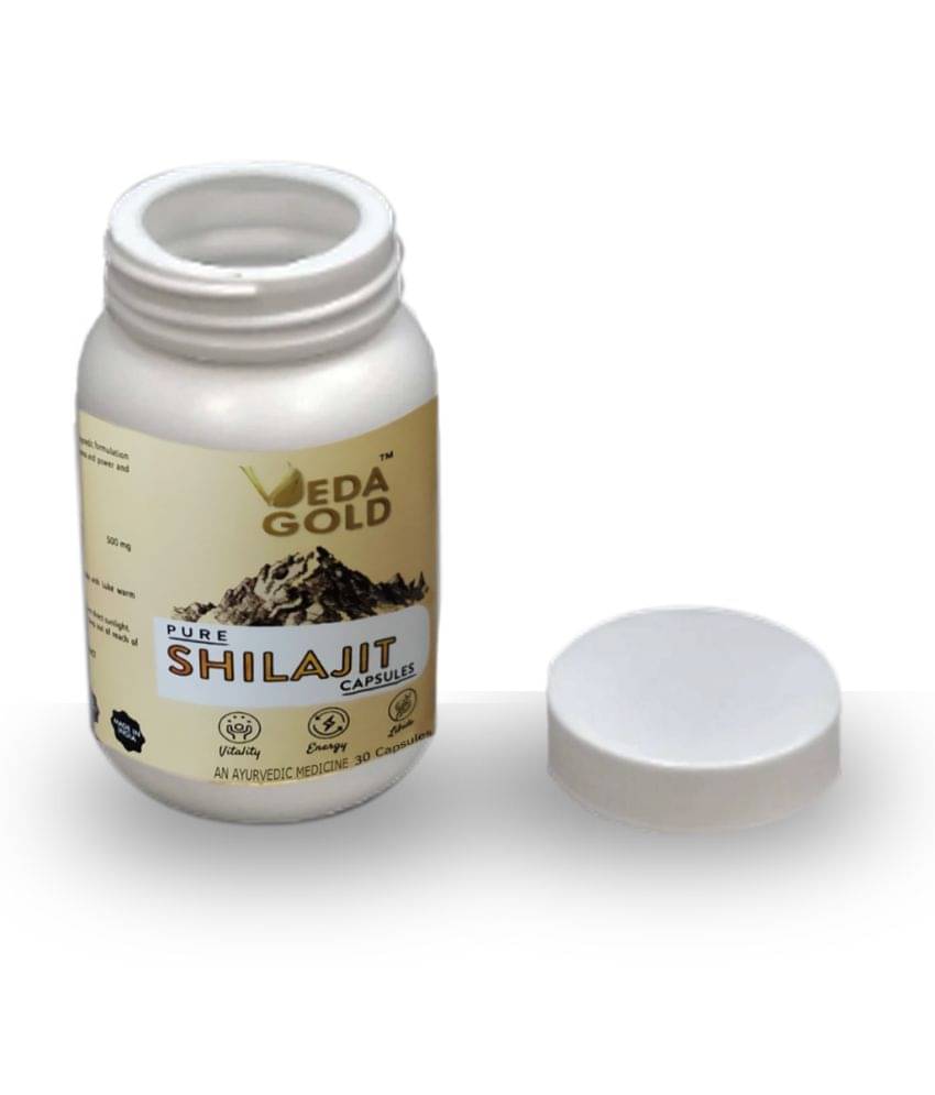     			Shilajeet Gold Capsules, Pure Shilajit for Vigour & Vitality, Minerals Capsule30