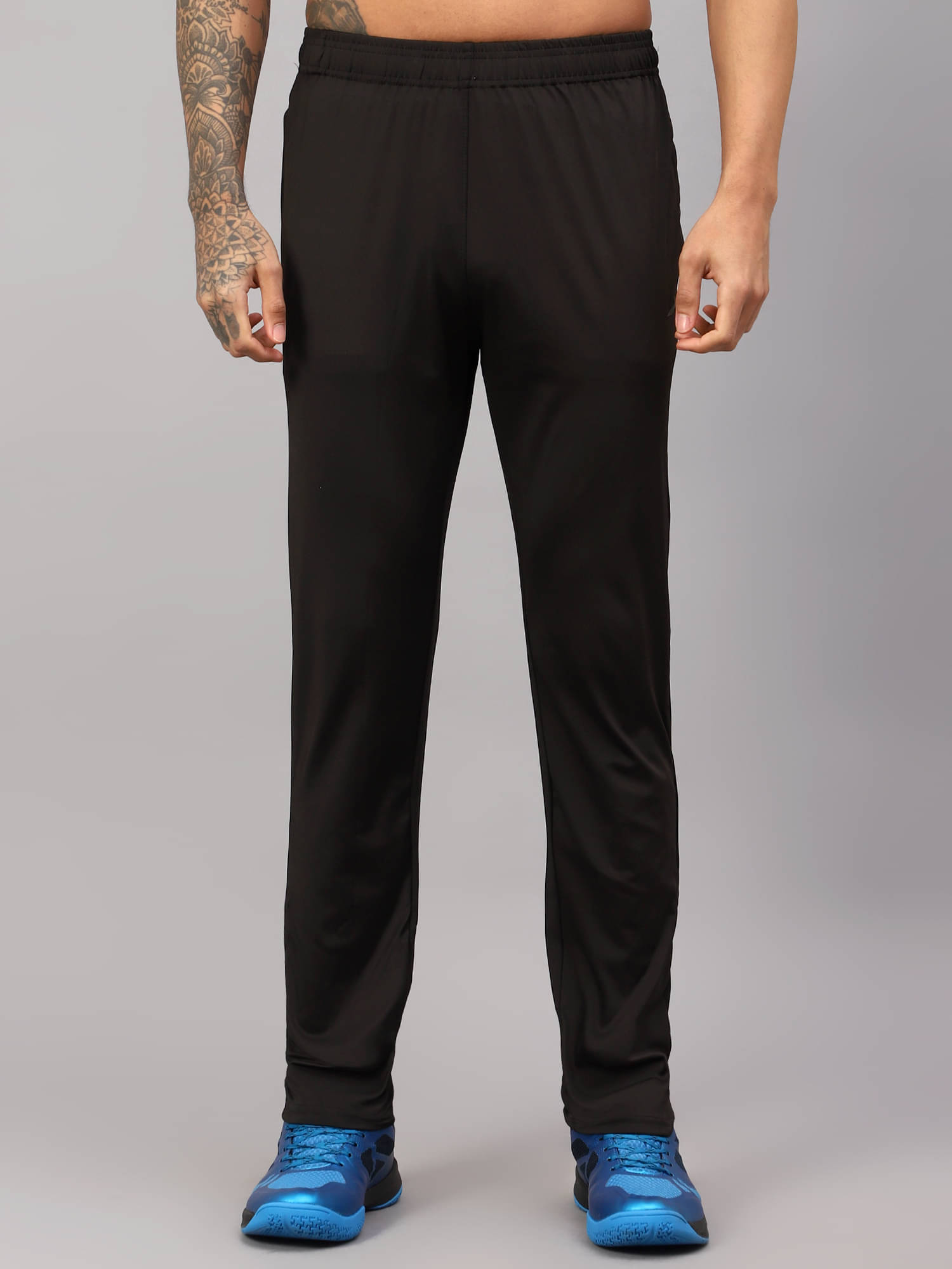     			Vector X Black Polyester Men's Sports Trackpants ( Pack of 1 )