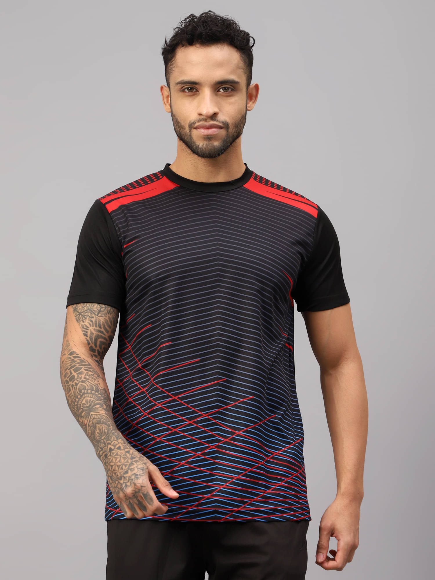 Vector X Black Polyester Regular Fit Men's Sports T-Shirt ( Pack of 1 ) Vector X Black Polyester Regular Fit Men's Sports T-Shirt ( Pack of 1 )