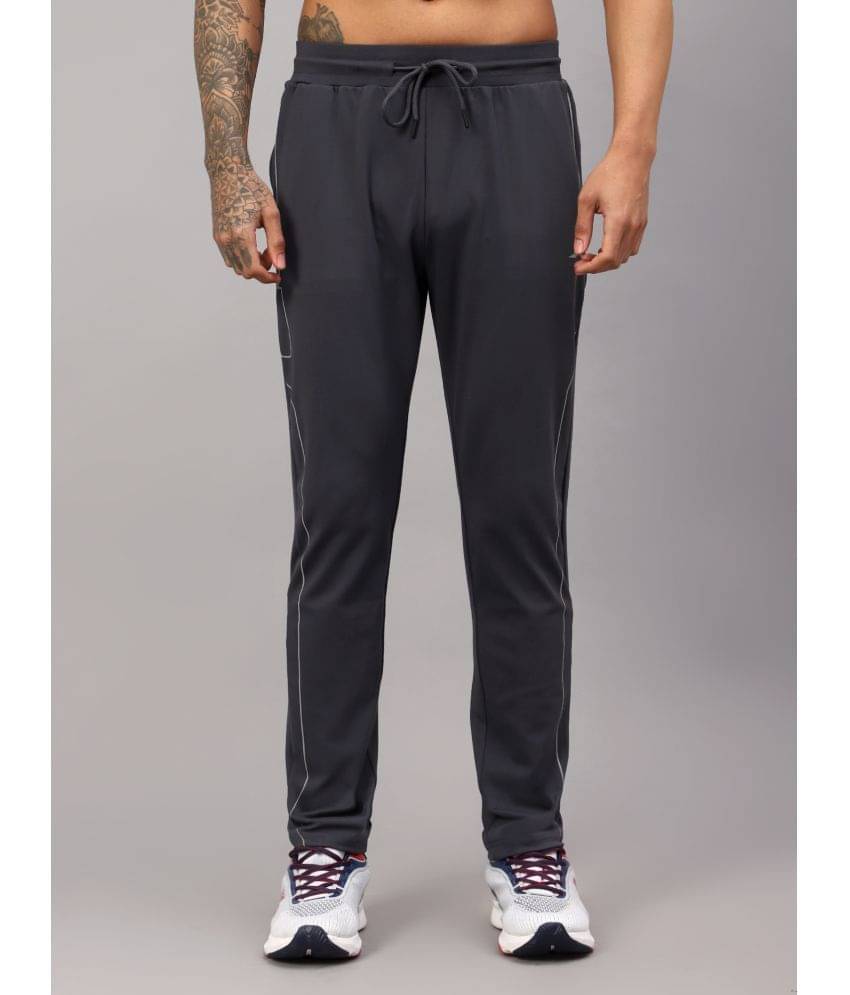 Vector X Grey Polyester Men's Sports Trackpants ( Pack of 1 ) Vector X Grey Polyester Men's Sports Trackpants ( Pack of 1 )