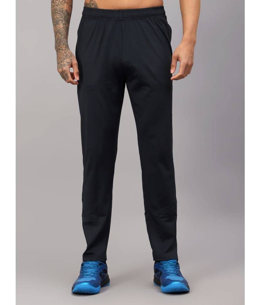 Vector X Navy Blue Polyester Men's Sports Trackpants ( Pack of 1 ) Vector X Navy Blue Polyester Men's Sports Trackpants ( Pack of 1 )