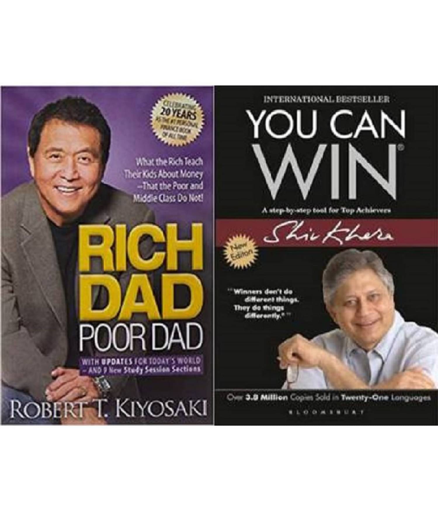 You Can Win + Rich Dad Poor Dad (Paperback, robert, shiv)     			You Can Win + Rich Dad Poor Dad (Paperback, robert, shiv)