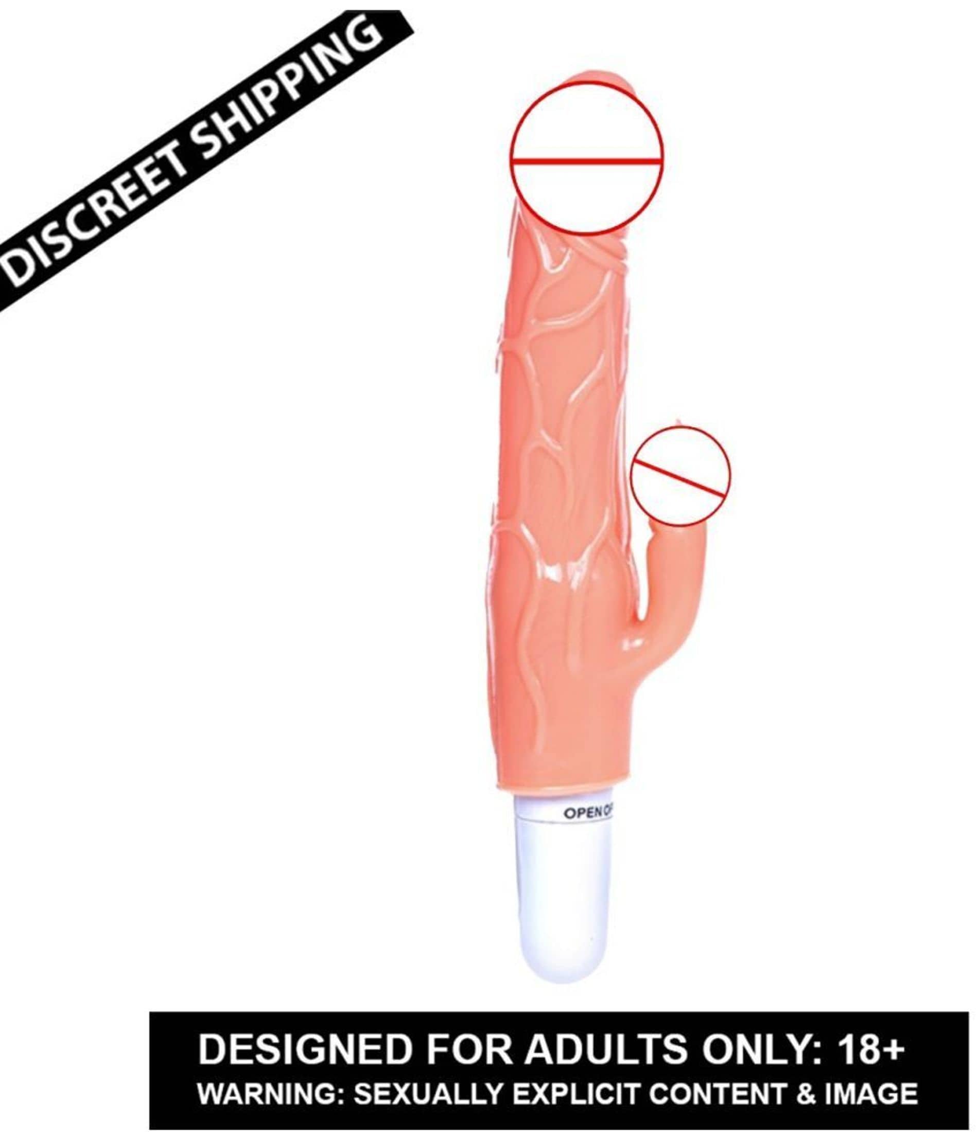 crazynyt 8 INCH G-Spot-Dildo vibrator-Rabbit-Female-Adult-Sex