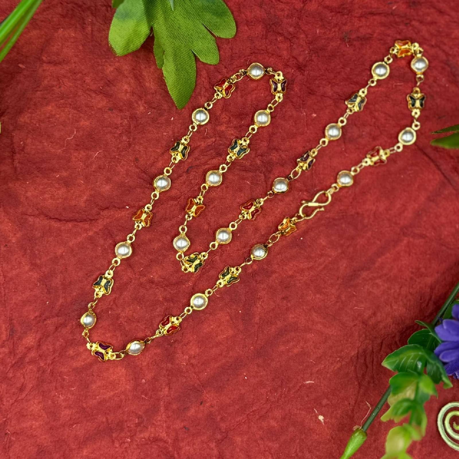 AKLINA Gold Plated Chain ( Set of 1 )