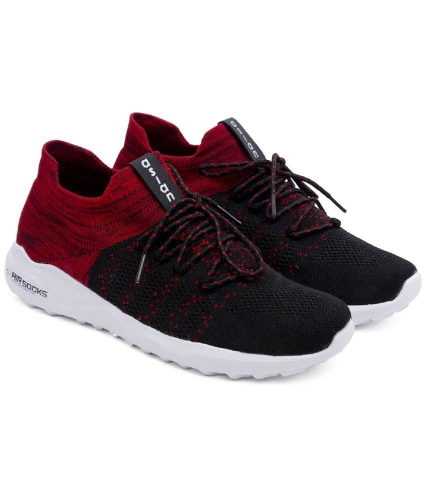 ASIAN AIRSOCKS-12 Black Men's Sports Running Shoes ASIAN AIRSOCKS-12 Black Men's Sports Running Shoes