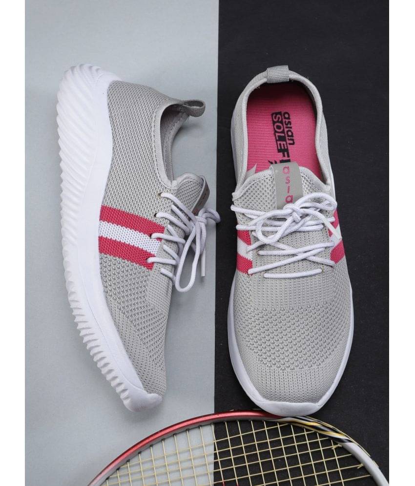     			ASIAN Light Grey Women's Sneakers