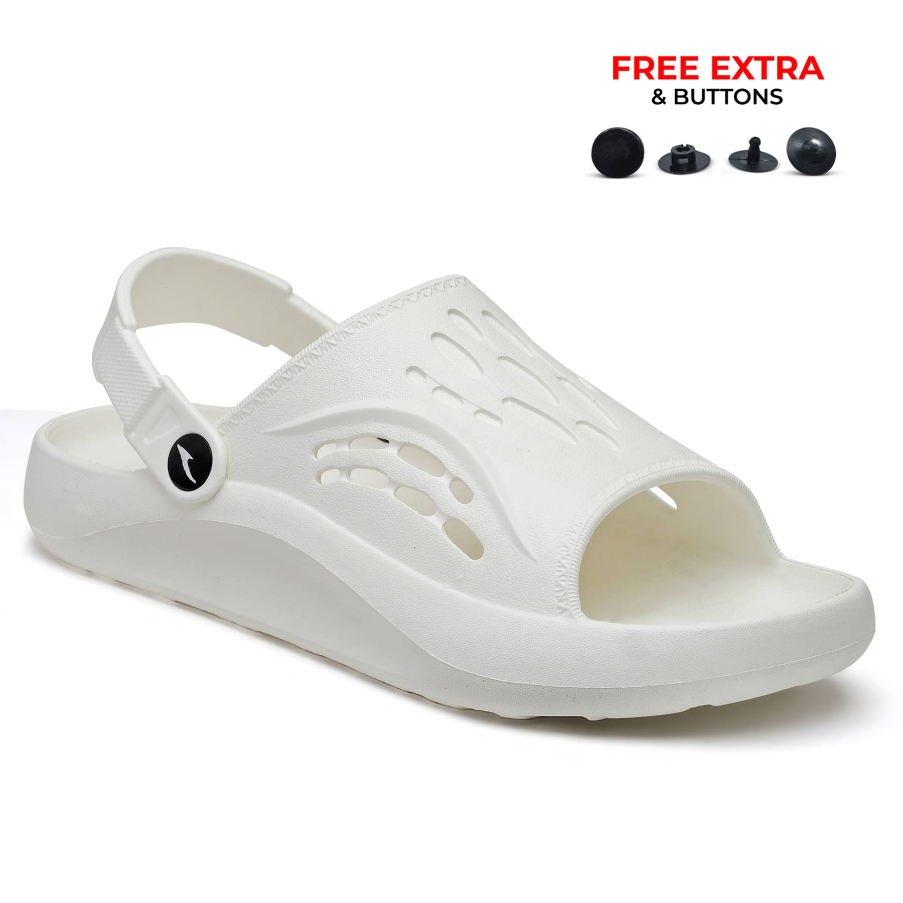 ASIAN - OffWhite Men's Clogs ASIAN - OffWhite Men's Clogs