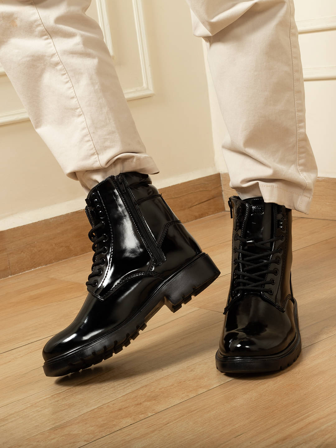 Big Fox Black Men's Casual Boots Big Fox Black Men's Casual Boots