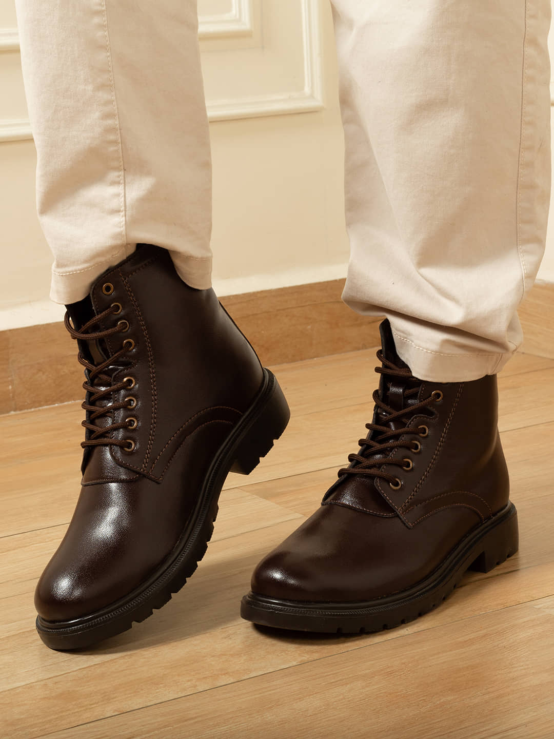 Big Fox Brown Men's Casual Boots