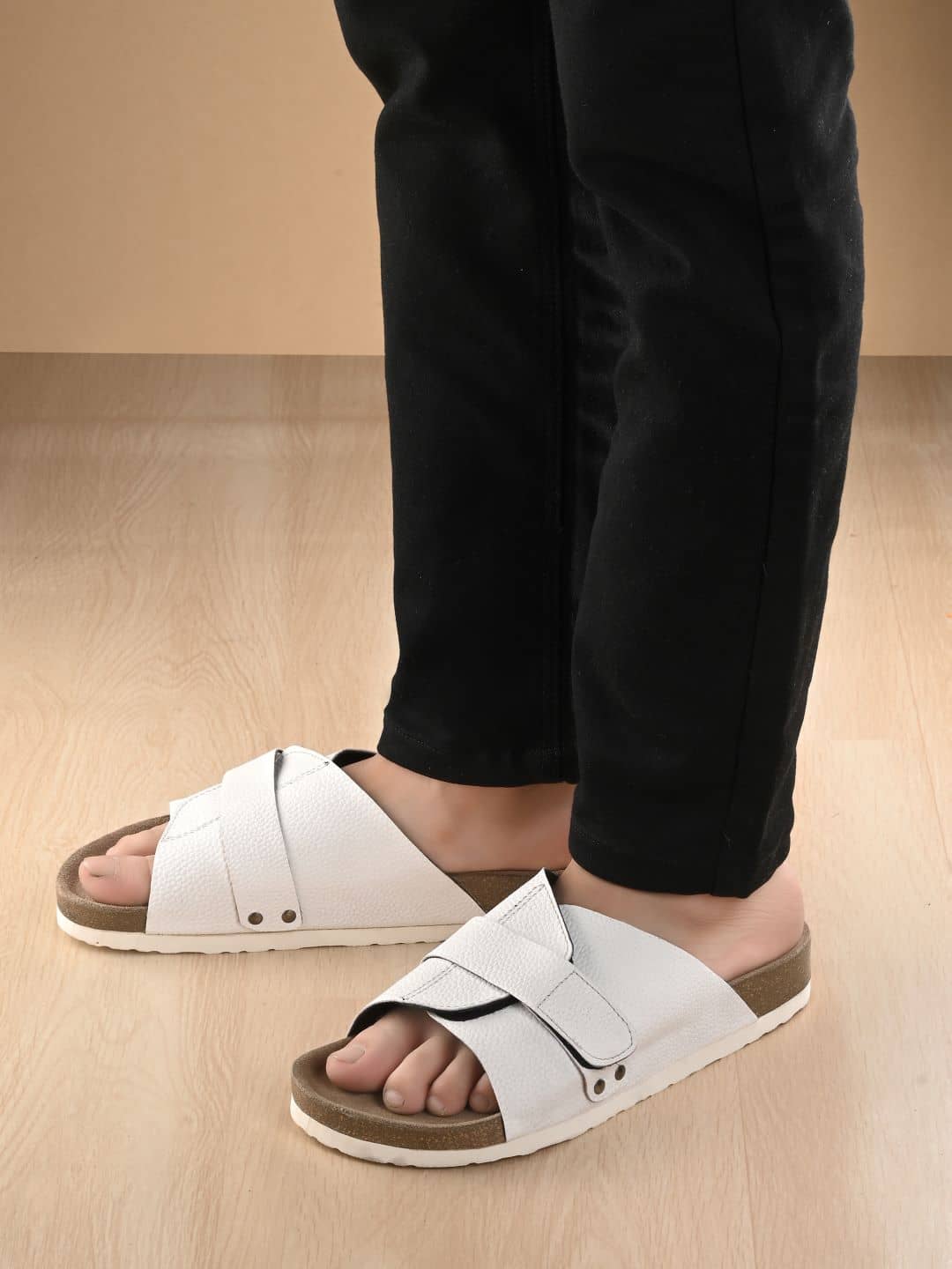 Big Fox - White Men's Sandals
