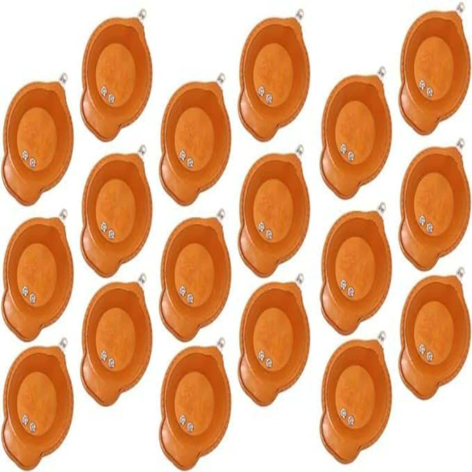Brite Brown Others Electric Diya ( Pack of 18 )