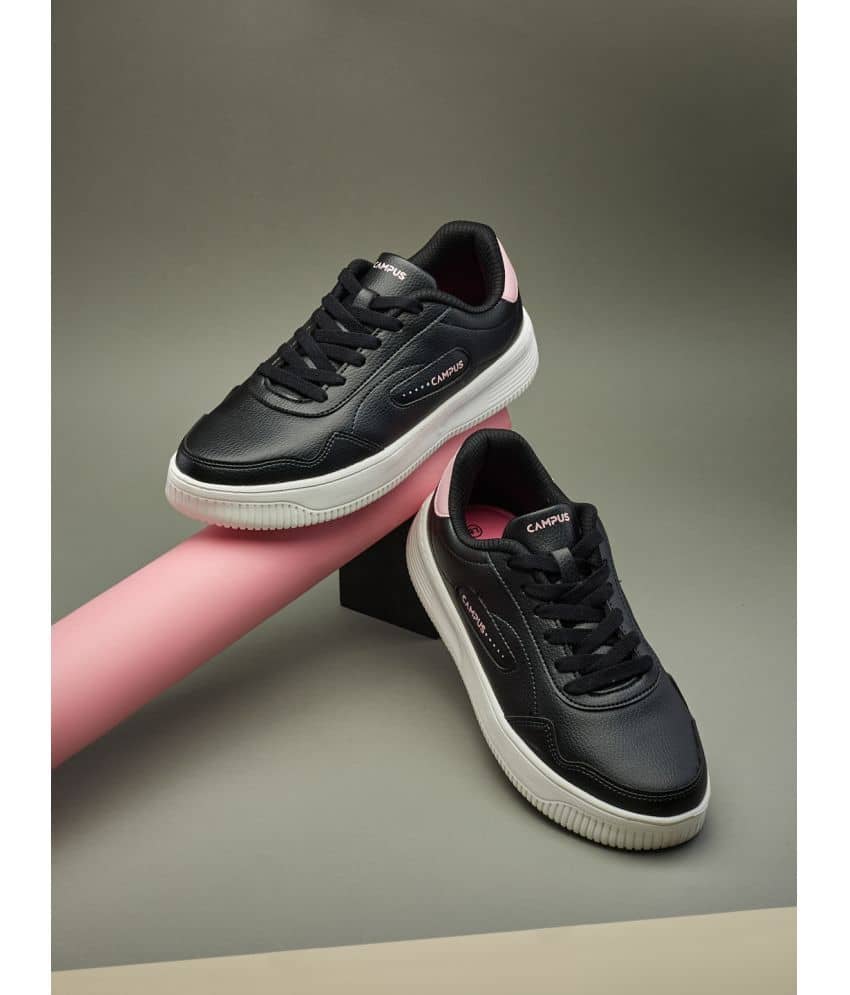 Campus Black Women's Sneakers - Casual Shoes | Buy online on ZillyBuy