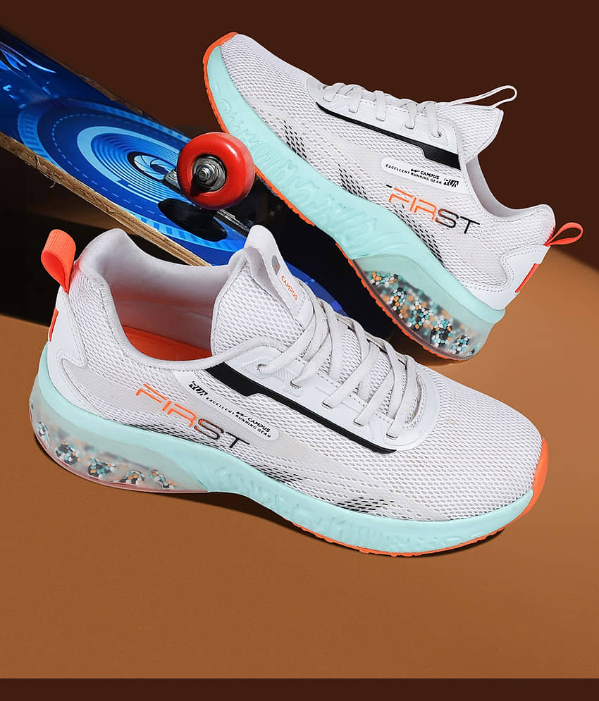 Campus Black Men's Sports Running Shoes - Main Image