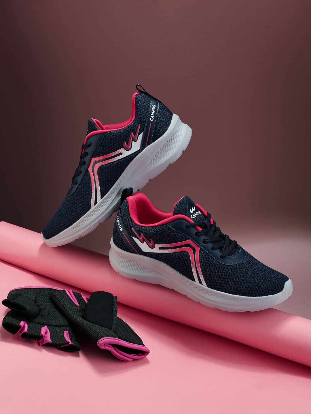 Campus - Black Women's Running Shoes - Sports Shoes | Buy online on ZillyBuy