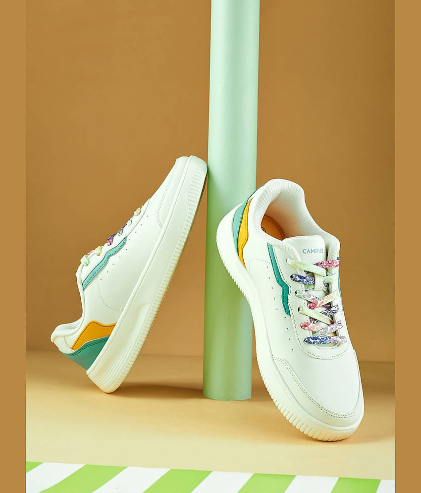 Campus White Women's Sneakers