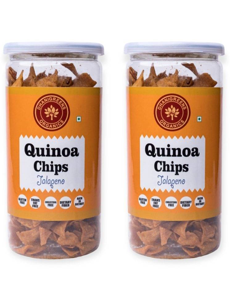     			DHANIGREENS ORGANICS Jalapeno Puffed Snacks 300 g Pack of 2