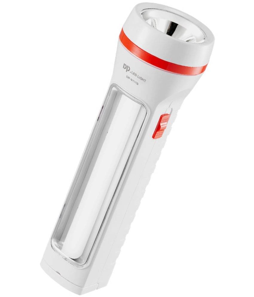     			DP - 4W Rechargeable Flashlight Torch ( Pack of 1 )