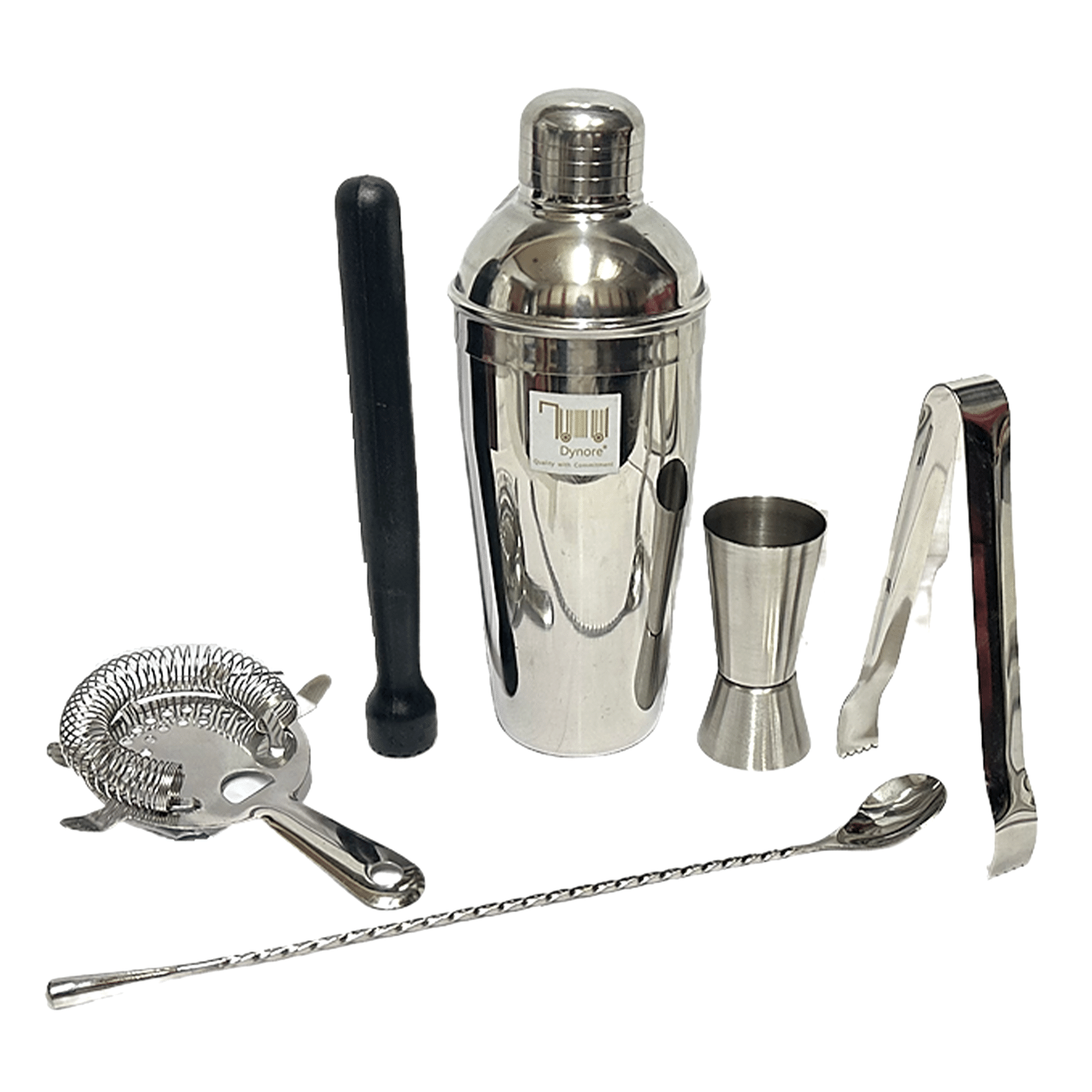     			Dynore 6 Pcs Steel Bar set