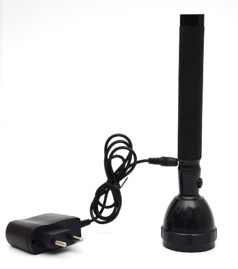     			Glowish - 2W Rechargeable Flashlight Torch ( Pack of 1 )