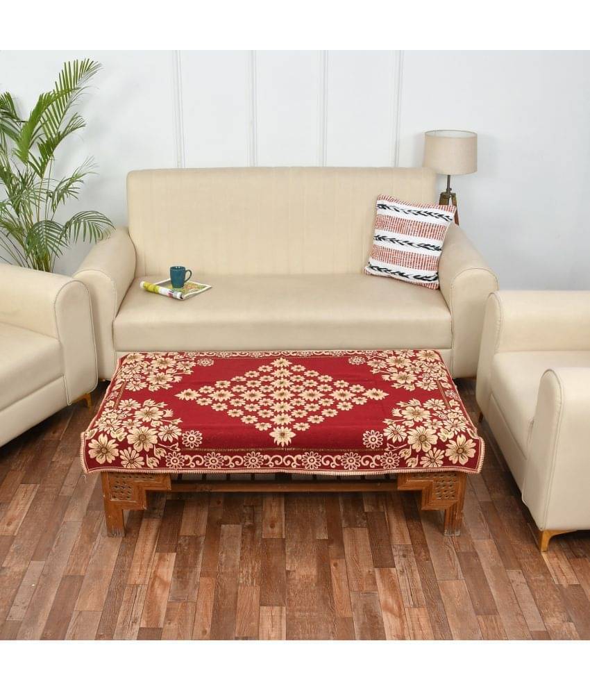 GoCose Home Printed Cotton 4 Seater Rectangle Table Cover ( 101 x 152 ) cm Pack of 1 Maroon GoCose Home Printed Cotton 4 Seater Rectangle Table Cover ( 101 x 152 ) cm Pack of 1 Maroon