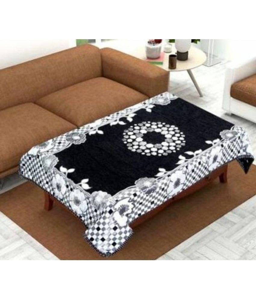 GoCose Home Printed Cotton 4 Seater Rectangle Table Cover ( 101 x 152 ) cm Pack of 1 Silver GoCose Home Printed Cotton 4 Seater Rectangle Table Cover ( 101 x 152 ) cm Pack of 1 Silver