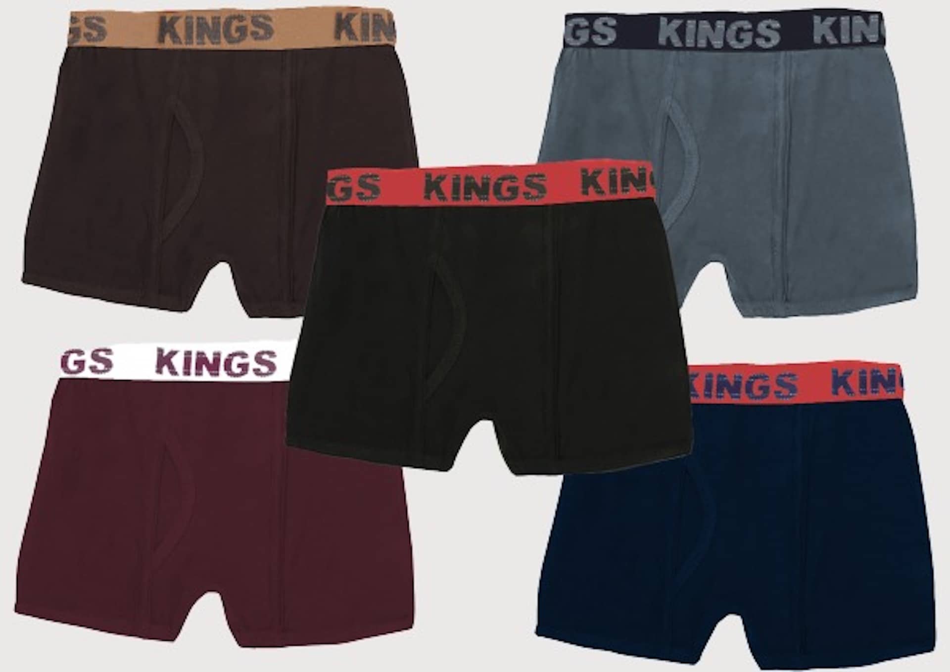 HAP Pack of 5 Boys Cotton Trunks ( Multicolor ) - Nightwear & Loungewear | Buy online on ZillyBuy