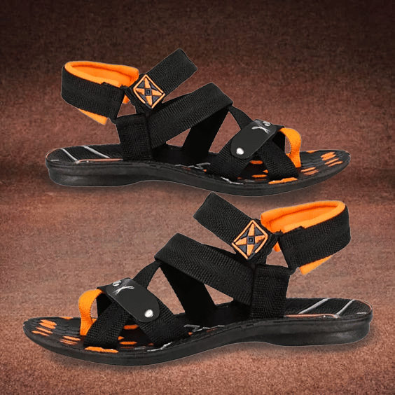     			Kzaara - Orange Men's Sandals