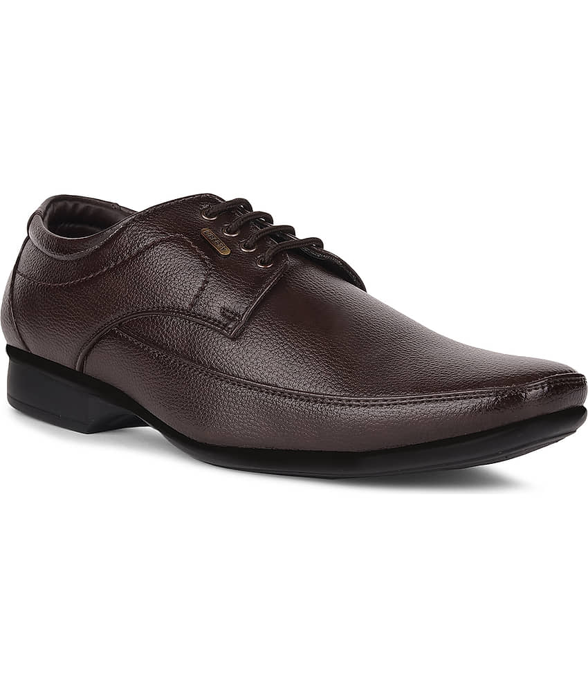 Liberty Brown Men's Derby Formal Shoes - Formal Shoes | Buy online on ZillyBuy