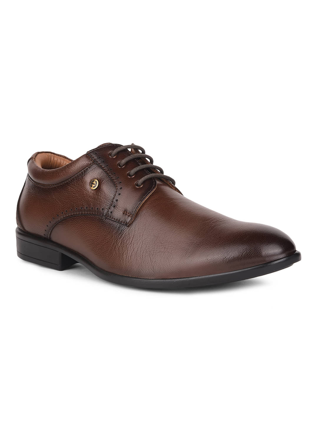     			Liberty Brown Men's Derby Formal Shoes