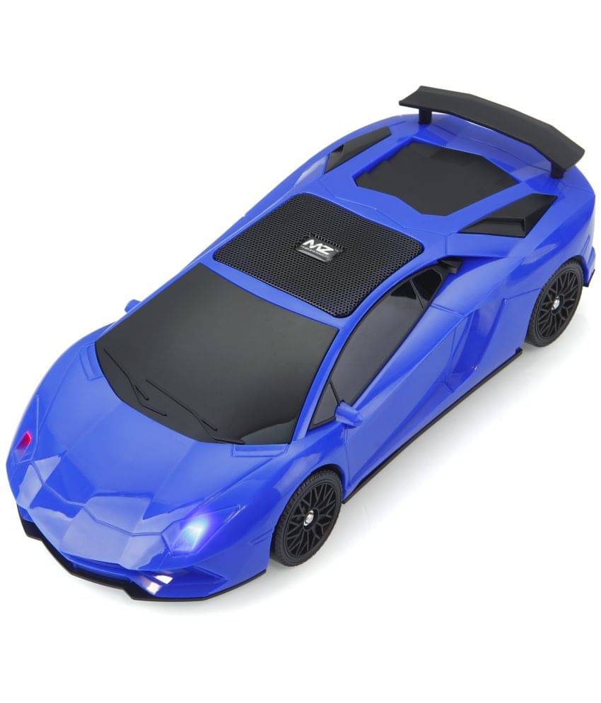     			MZ F4 5 W Bluetooth Speaker Bluetooth V 5.0 with SD card Slot Playback Time 6 hrs Blue