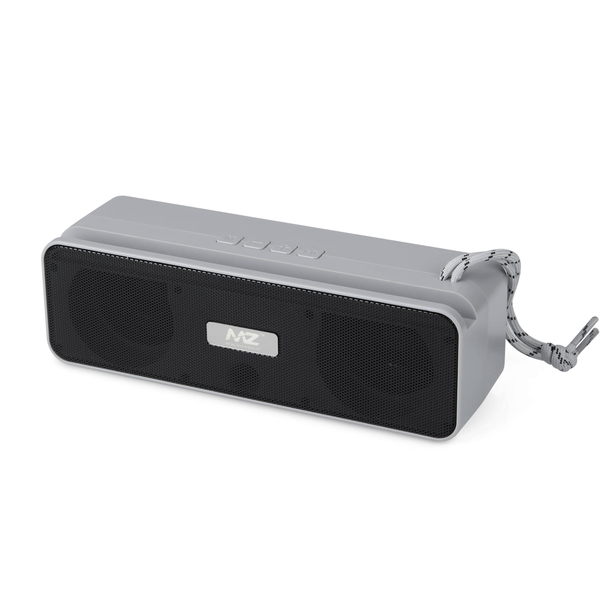     			MZ M204 10 W Bluetooth Speaker Bluetooth V 5.0 with SD card Slot Playback Time 6 hrs Grey