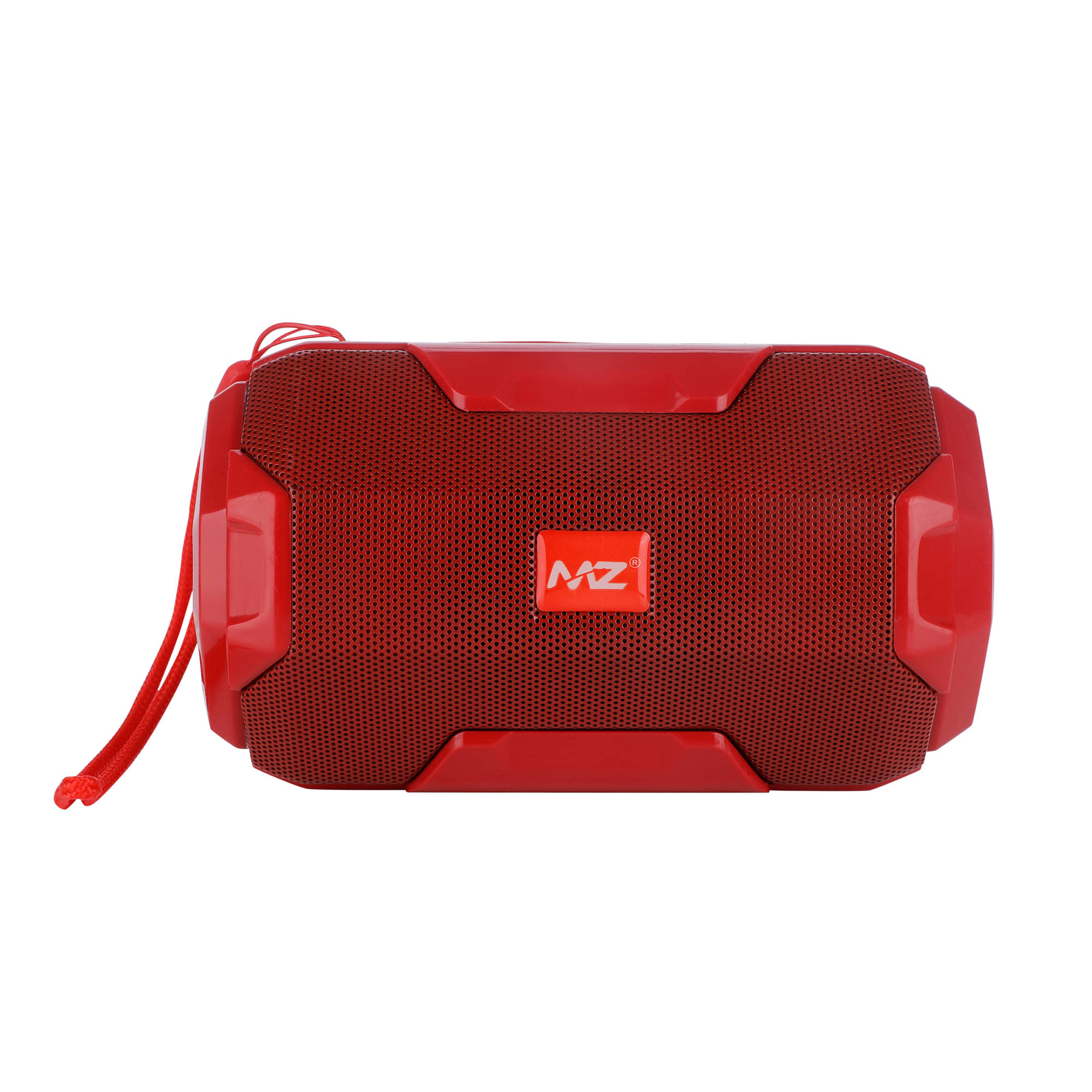     			MZ M206 10 W Bluetooth Speaker Bluetooth V 5.0 with SD card Slot Playback Time 6 hrs Red
