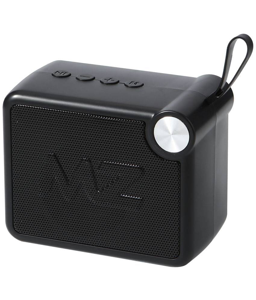     			MZ M406SP 5 W Bluetooth Speaker Bluetooth V 5.0 with SD card Slot Playback Time 6 hrs Black