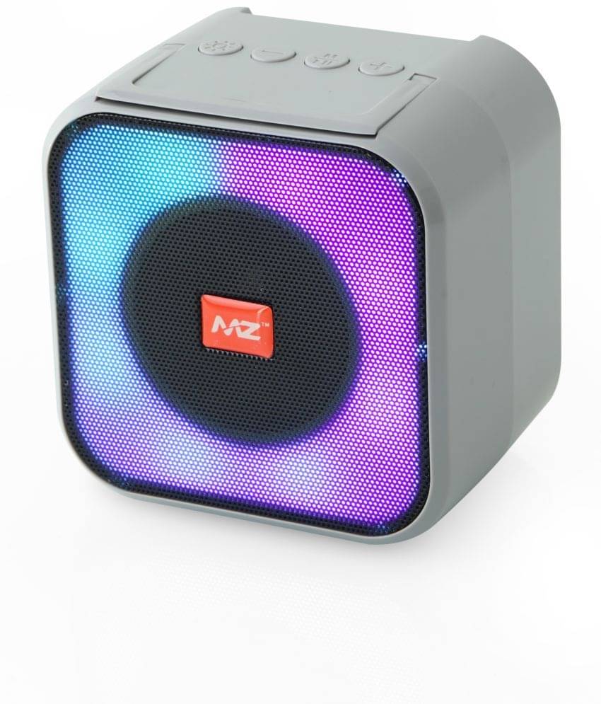     			MZ M416SP 6 W Bluetooth Speaker Bluetooth V 5.0 with SD card Slot Playback Time 6 hrs Grey
