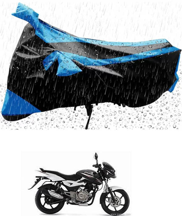 RONISH Bike Body Cover for Bajaj Pulsar 150 DTS-i ( Pack of 1 ) , Blue     			RONISH Bike Body Cover for Bajaj Pulsar 150 DTS-i ( Pack of 1 ) , Blue