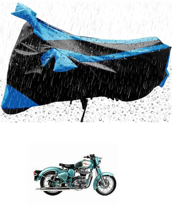 RONISH Bike Body Cover for Royal Enfield Bullet 350 ( Pack of 1 ) , Blue