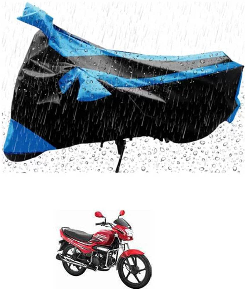     			RONISH Bike Body Cover for Hero Super Splendor ( Pack of 1 ) , Blue
